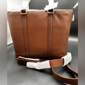 Coach Metropolitan Tote Saddle Brown